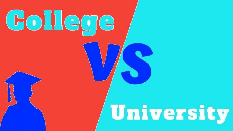 ‌بررسی تفاوت‌های کالج و دانشگاه